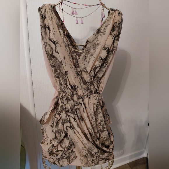 Snake Print Dress - Picture 2 of 3